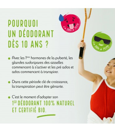 Le déo peaux sensibles certifié bio - Coco